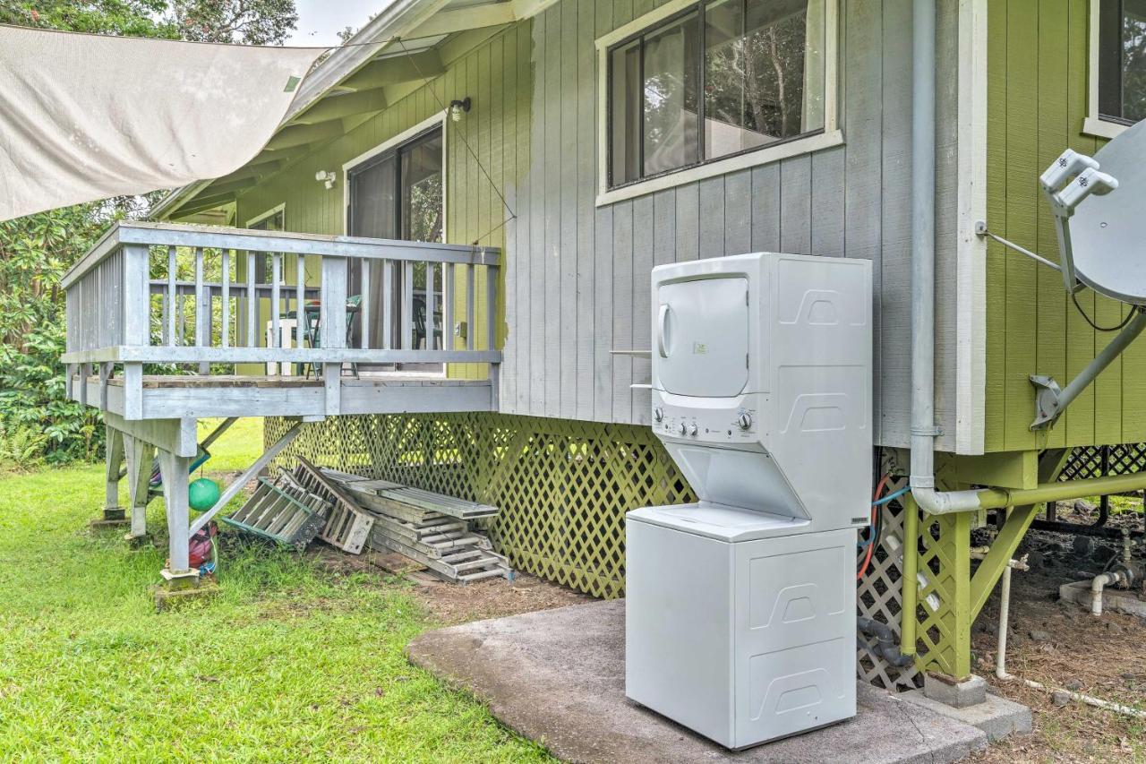 Peaceful Abode With Deck, 13 Mi To Black Sand Beach! Naalehu Extérieur photo